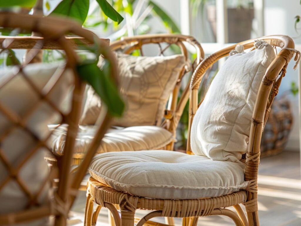 Najlepsze krzesła w stylu eco-friendly wykonane z odnawialnych materiałów