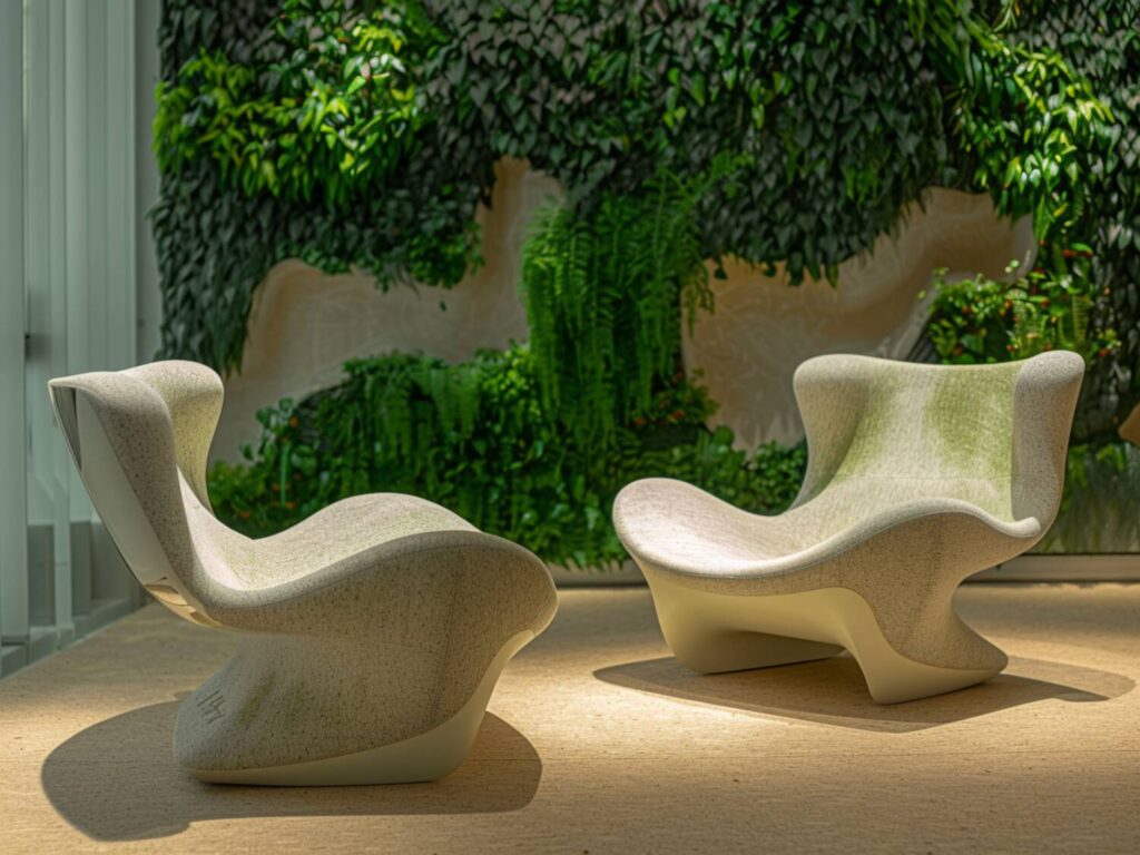 Najlepsze krzesła w stylu eco-friendly wykonane z odnawialnych materiałów