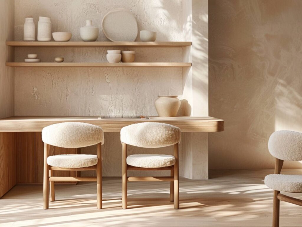 Najlepsze krzesła w stylu eco-friendly wykonane z odnawialnych materiałów