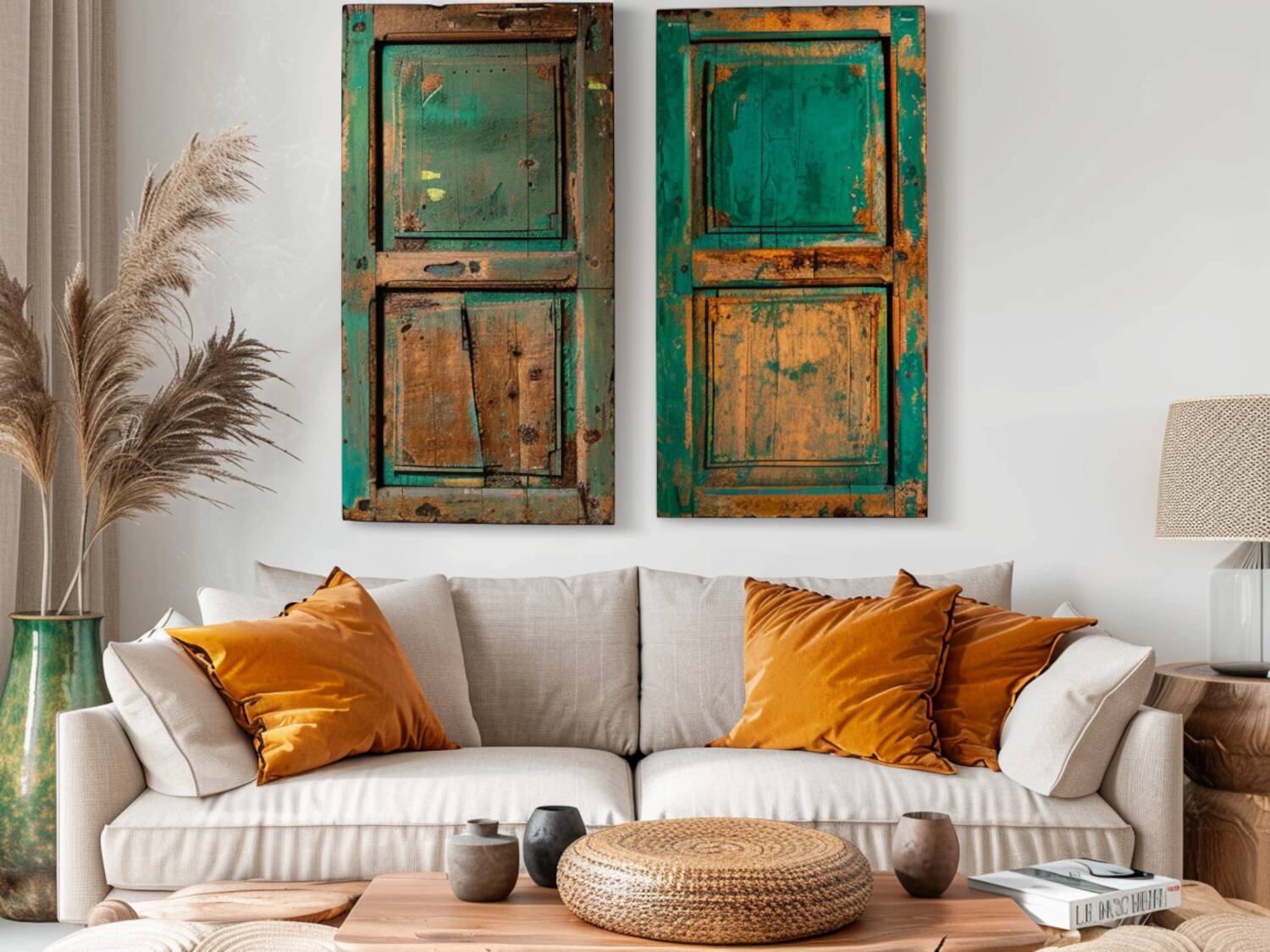 5 sposobów na wykorzystanie starych drzwi jako dekoracji