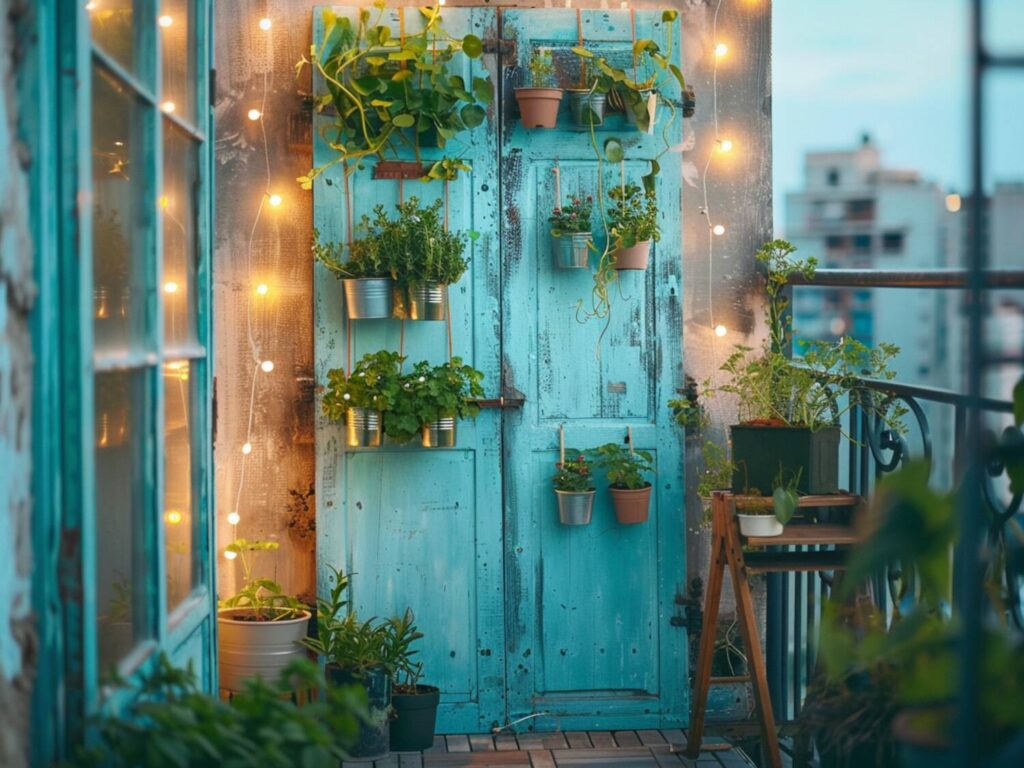 5 sposobów na wykorzystanie starych drzwi jako dekoracji