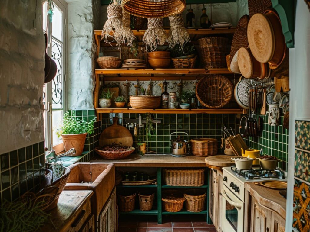 Jak urządzić kuchnię w stylu boho w małym mieszkaniu