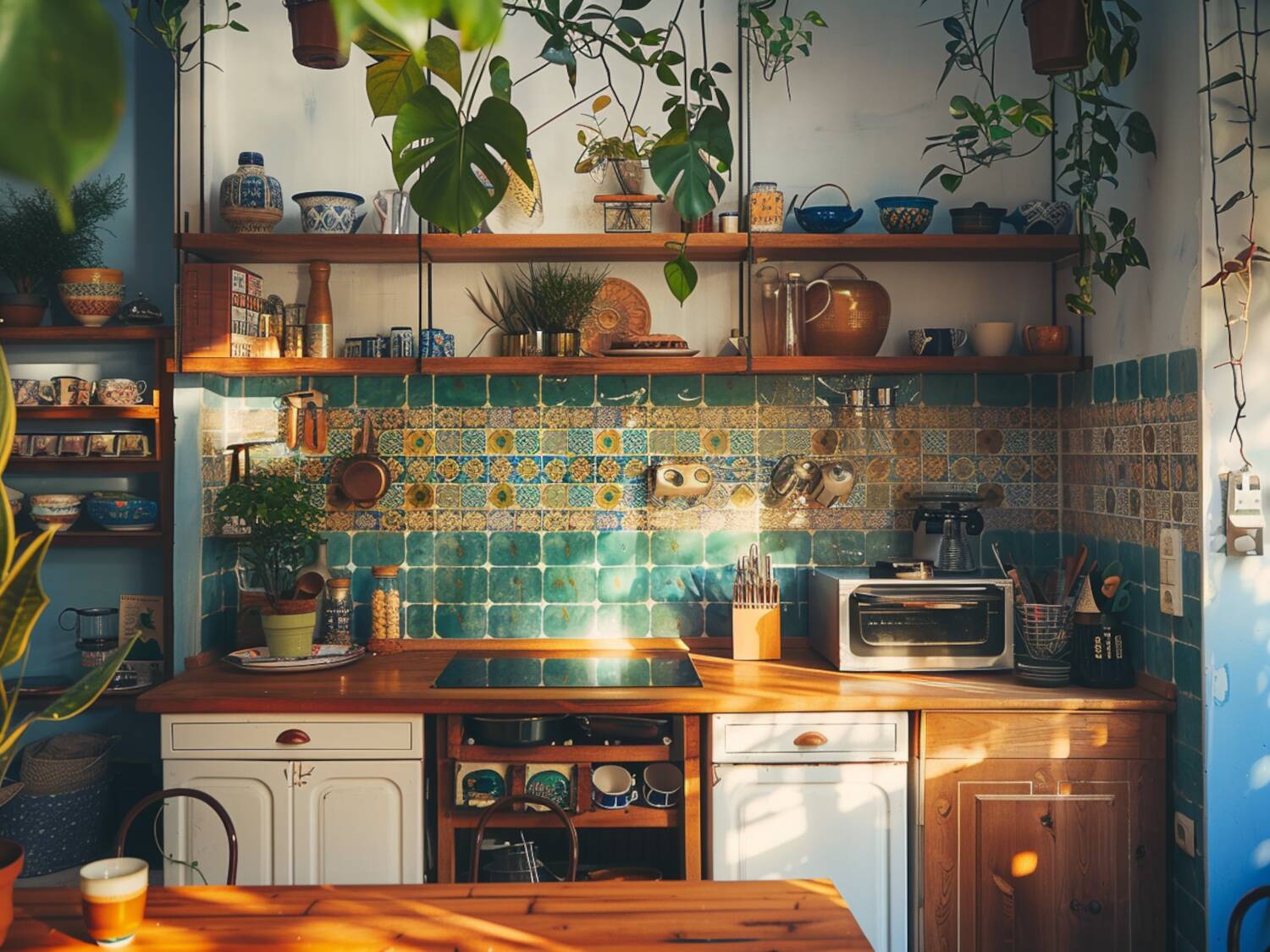 Jak urządzić kuchnię w stylu boho w małym mieszkaniu