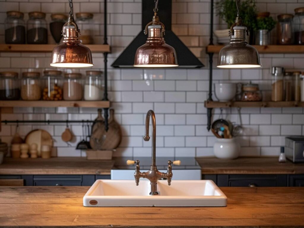 Jakie oświetlenie najlepiej komponuje się z przestrzeniami rustykalnymi w stylu retro