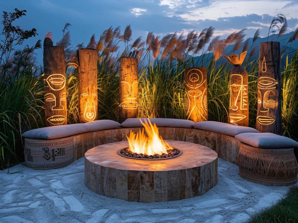 Jak urządzić ogród w stylu boho z lampami solarnymi o nietypowych kształtach