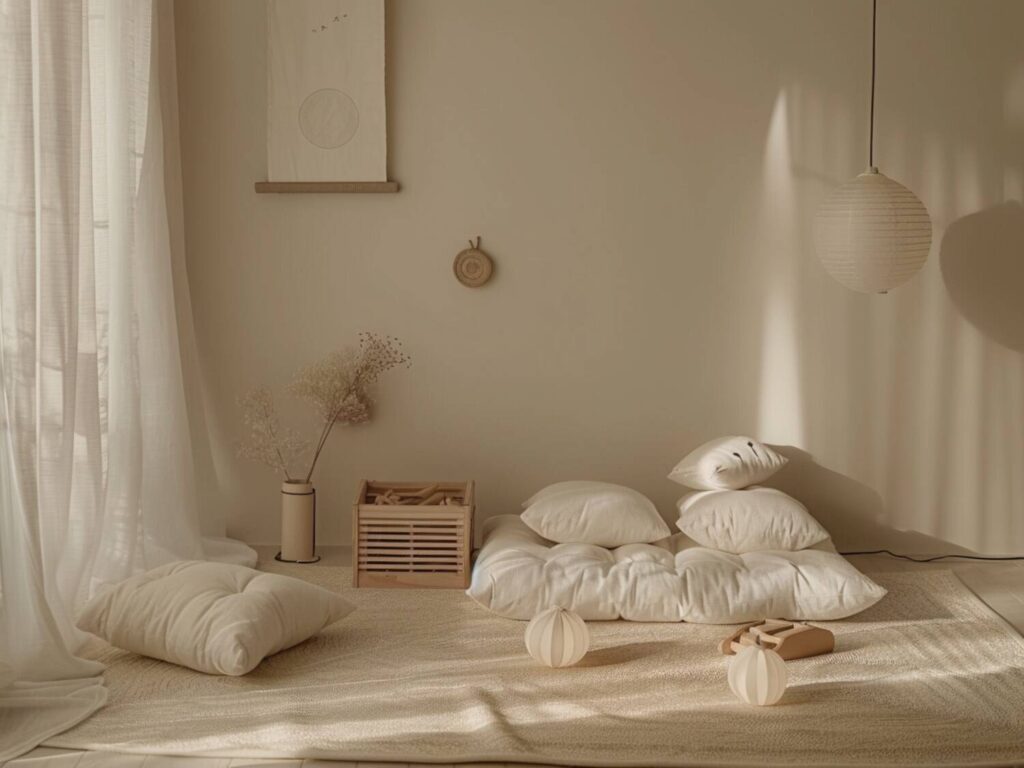 Jakie dodatki najlepiej pasują do wnętrz dziecięcych w stylu japandi