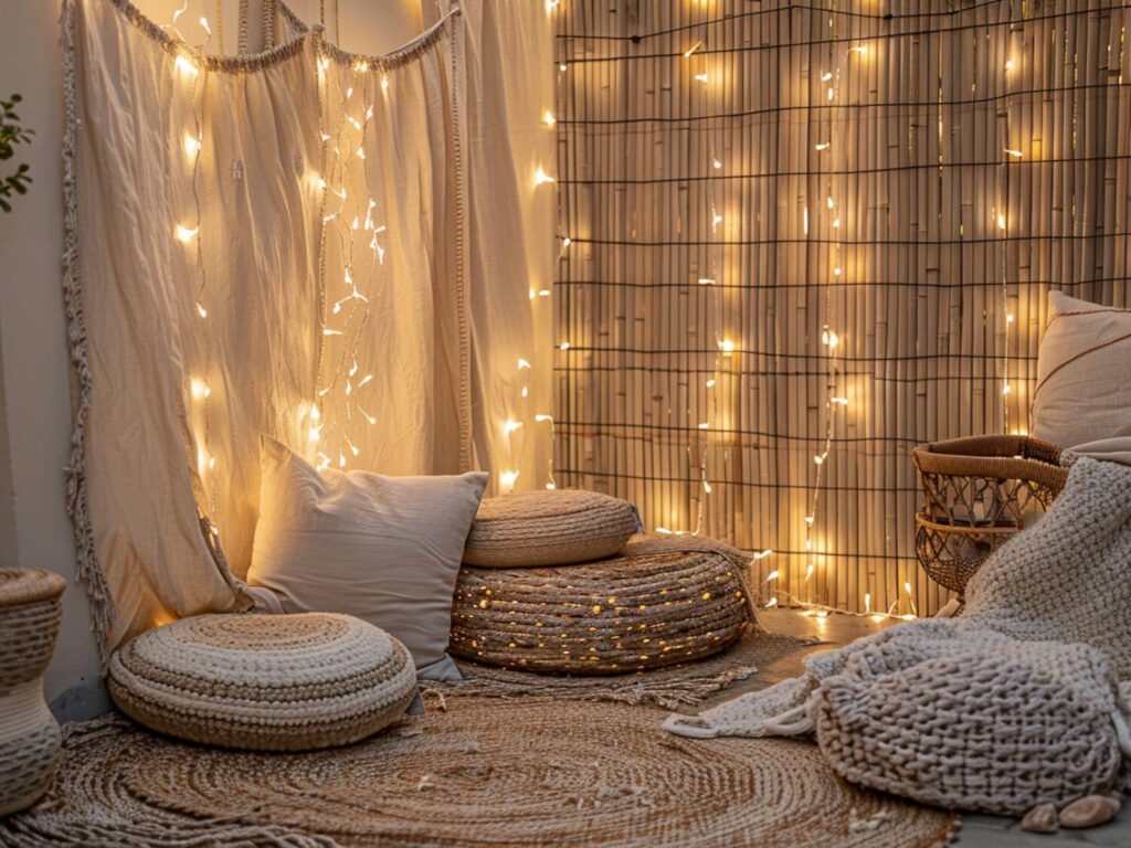 Jak zaaranżować ogród w stylu boho z lampami LED w naturalnych odcieniach