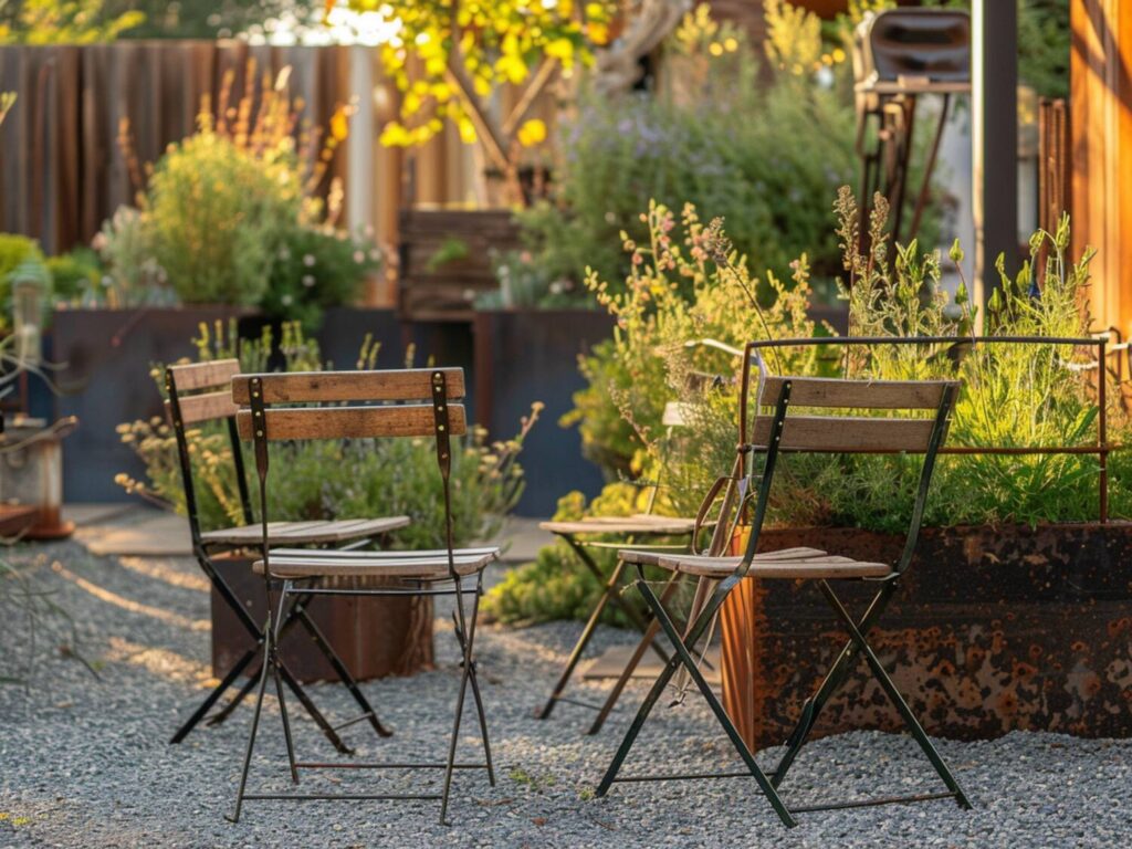 Najlepsze krzesła outdoorowe w stylu industrialnym