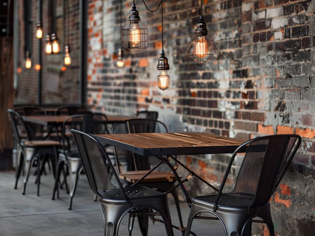 Najlepsze krzesła outdoorowe w stylu industrialnym