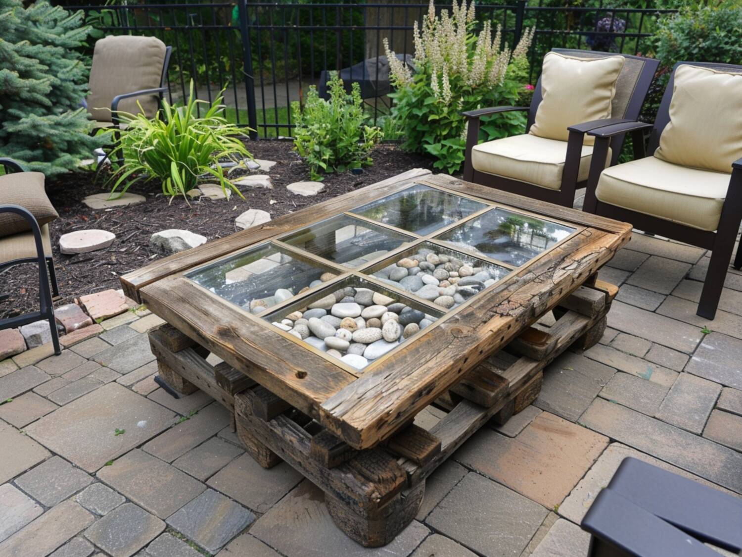 Jak wykonać meble ogrodowe z recyklingu