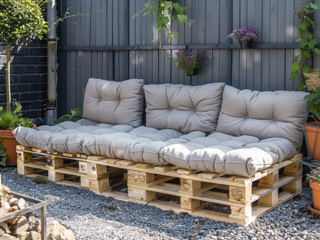 Jak wykonać meble ogrodowe z recyklingu