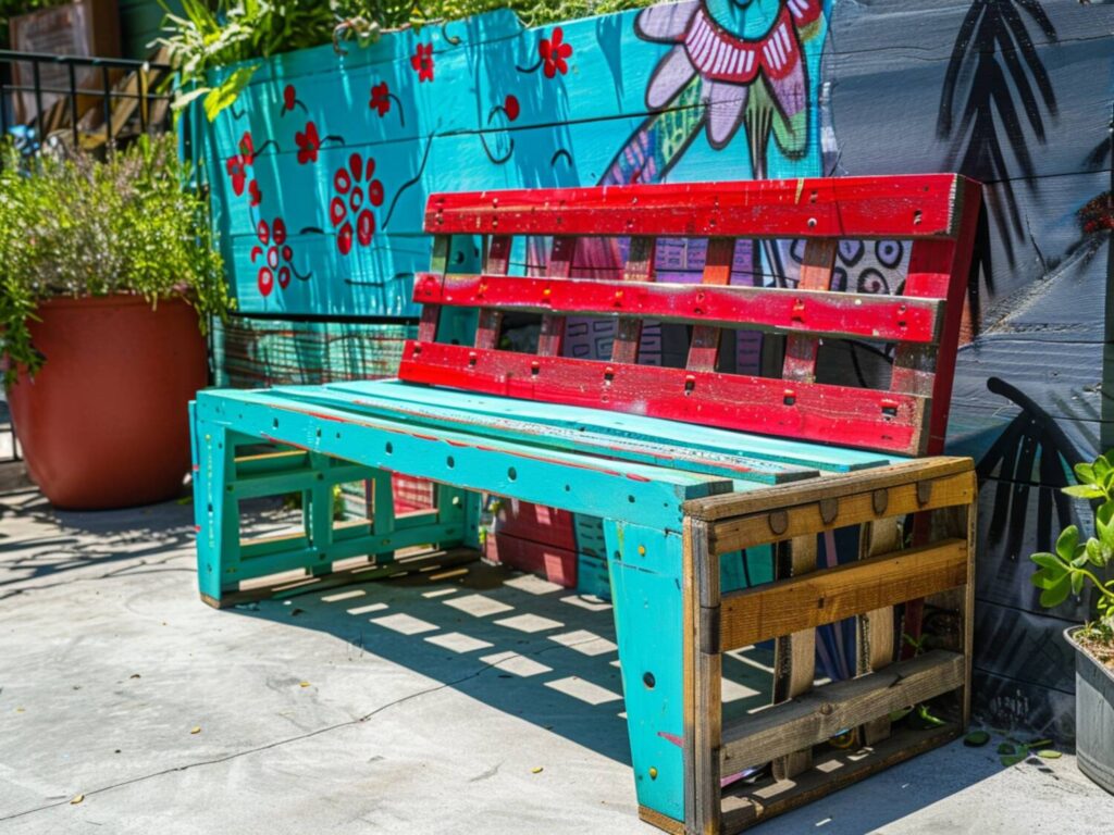 Jak wykonać meble ogrodowe z recyklingu