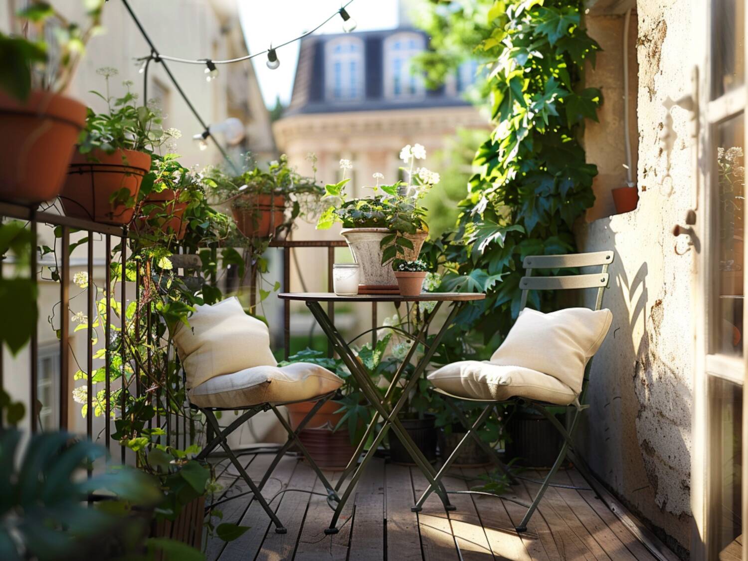 10 inspiracji na urządzenie balkonu z dodatkami w stylu rustykalnym