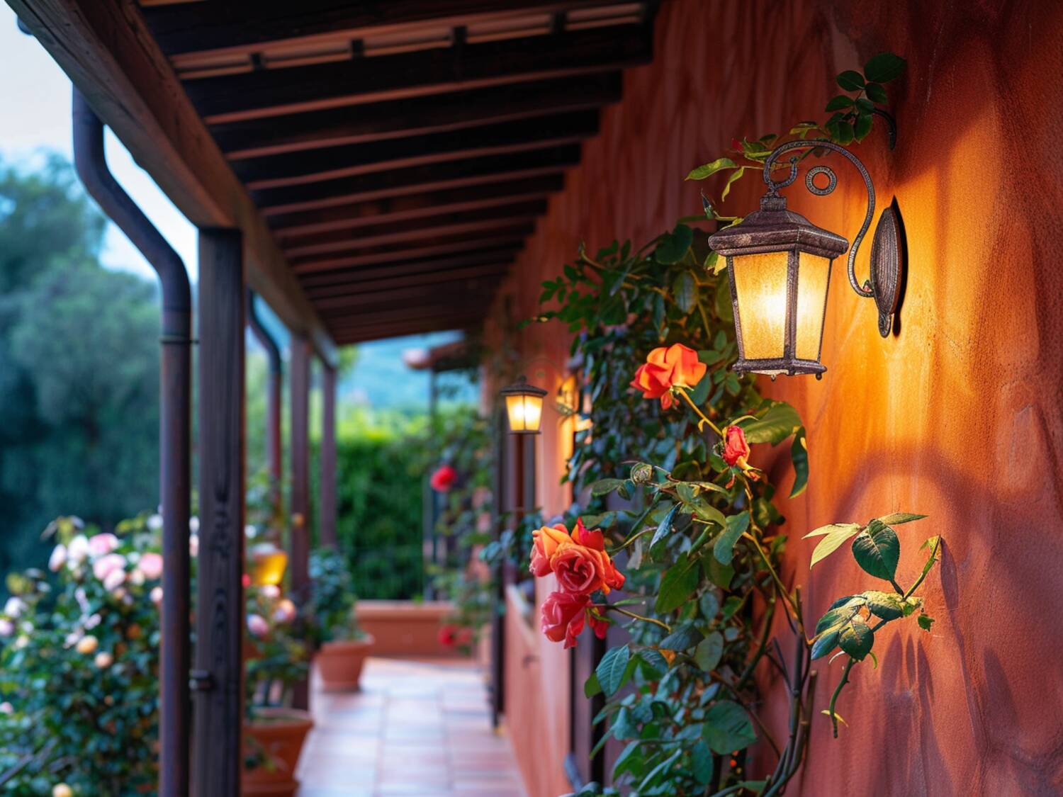 Jakie oświetlenie najlepiej pasuje do tarasów w stylu prowansalskim