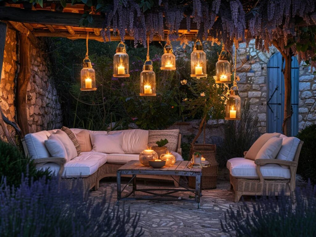 Jakie oświetlenie najlepiej pasuje do tarasów w stylu prowansalskim