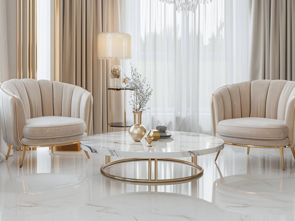 Najlepsze stoliki kawowe w stylu glamour z funkcją przechowywania