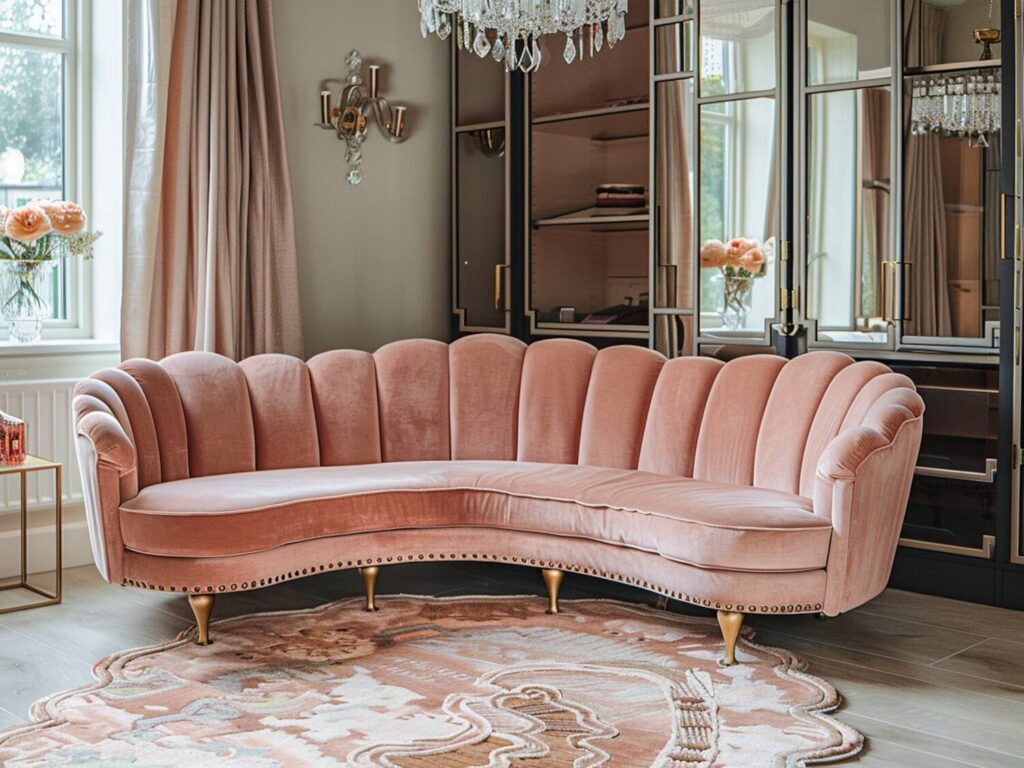 Najlepsze sofy narożne w stylu glamour