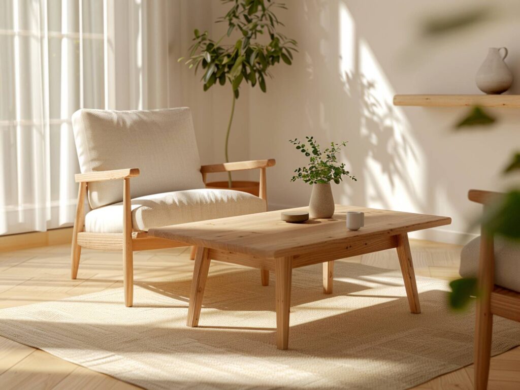 Jakie materiały dominują w produkcji mebli skandynawskich