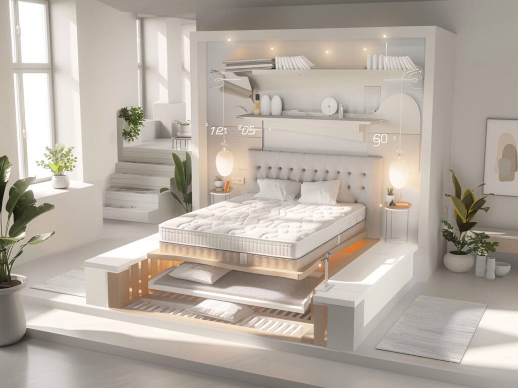 Materace hybrydowe – jakie są ich zalety dla zdrowego snu