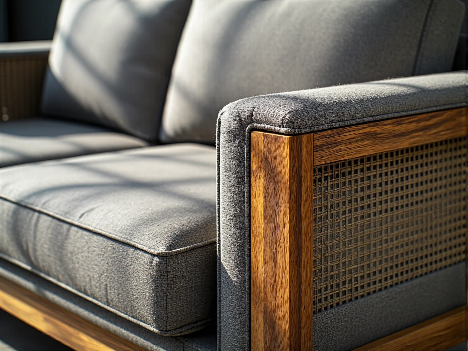 Lekki komplet wypoczynkowy z aluminium do ogrodu