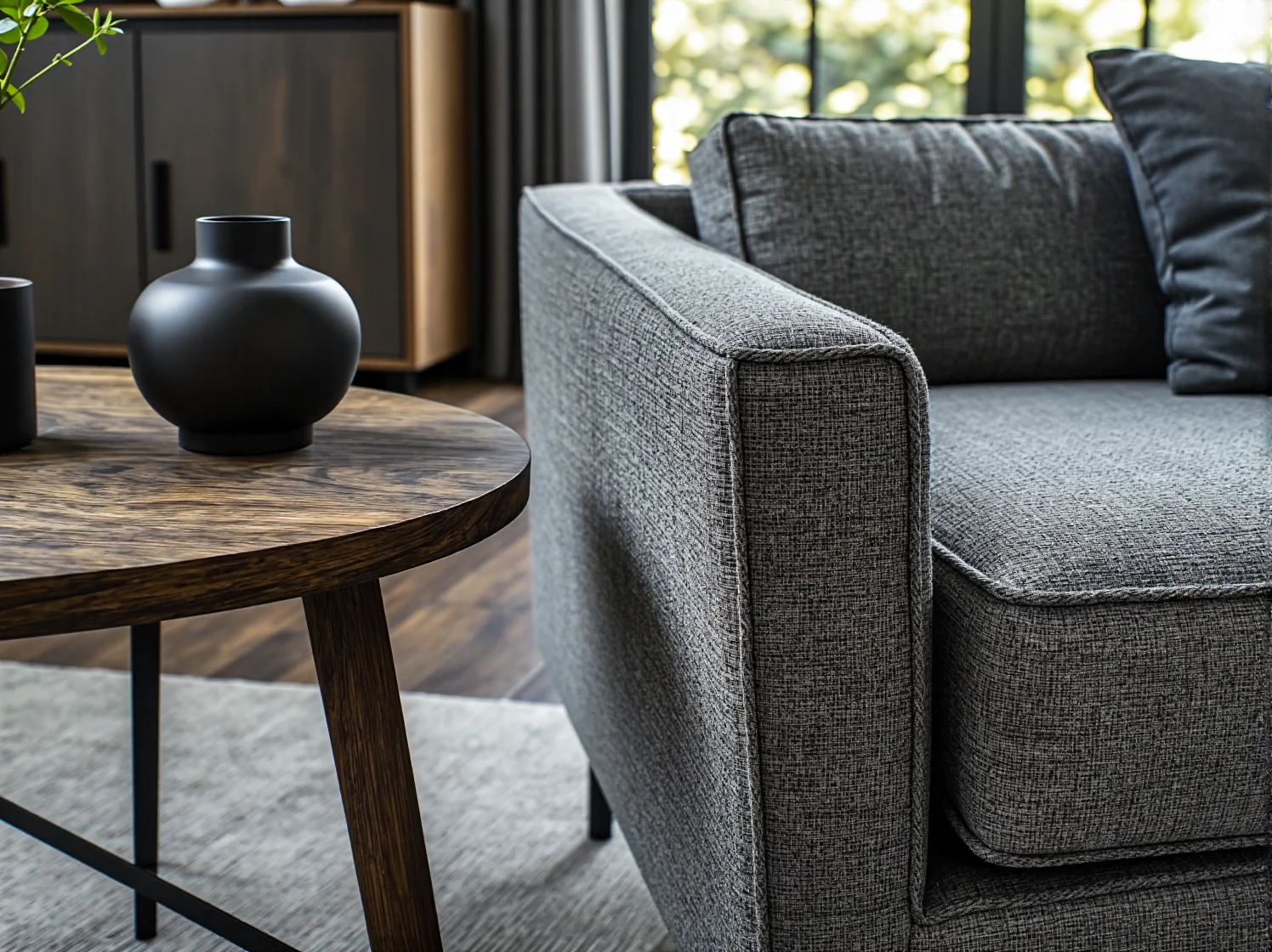 Nastrojowe brązowe lampy LED oświetlające kolonialny taras po zmroku