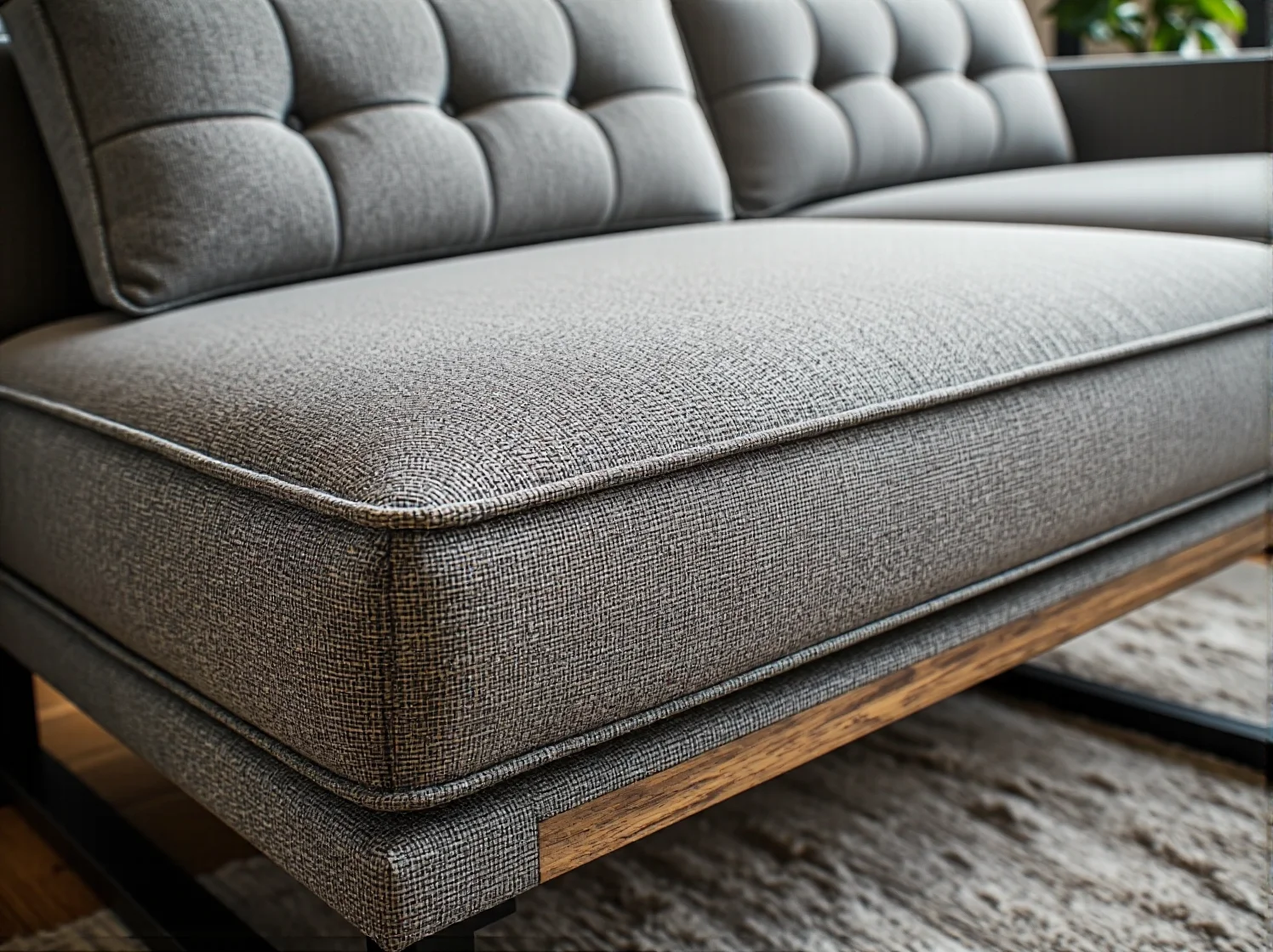 Efekt po odnowieniu fotela tapicerowanego - nowy, elegancki wygląd ulubionego mebla w domu.