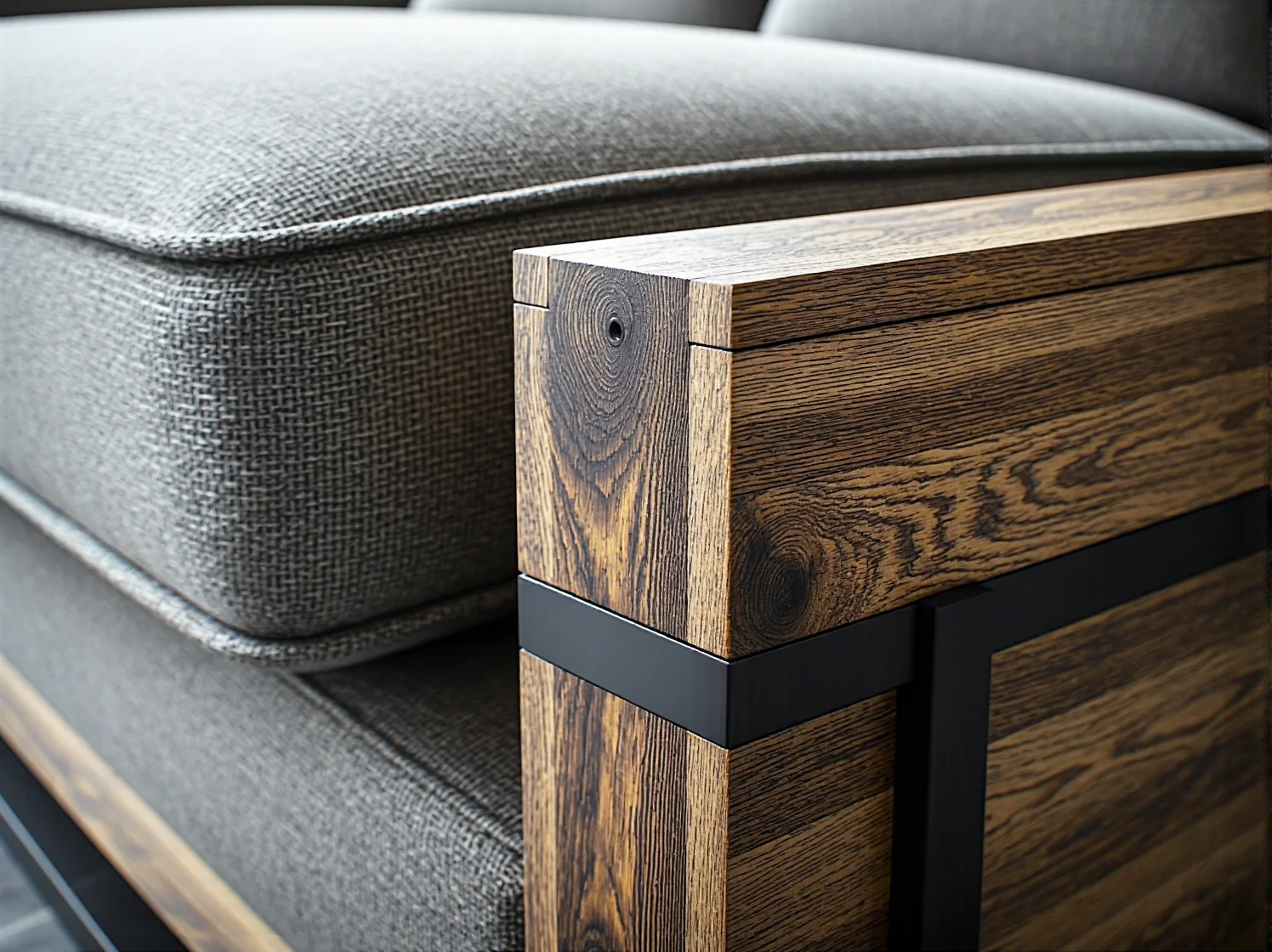 Zestaw elementów ekologicznego łóżka modułowego pozwalający na personalizację.