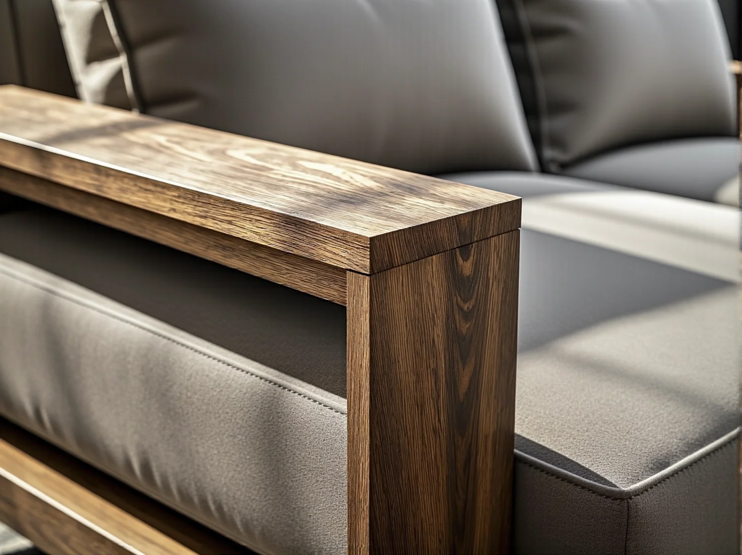 Eleganckie łóżeczko dziecięce premium o zaokrąglonych krawędziach w pastelowej sypialni.