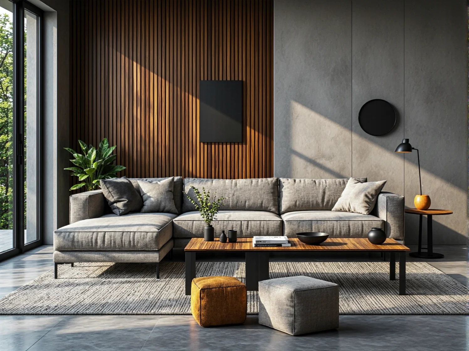 Nowoczesny narożnik tapicerowany szary na metalowych nóżkach