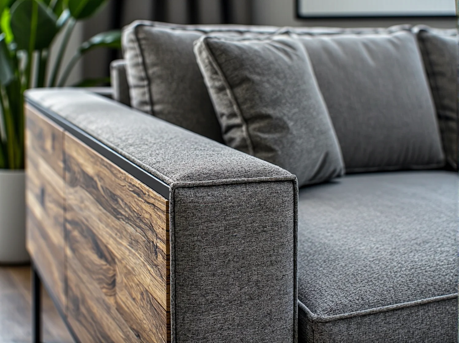 Narzędzia potrzebne do samodzielnej renowacji tapicerki: zszywacz, nożyczki i nowy materiał.