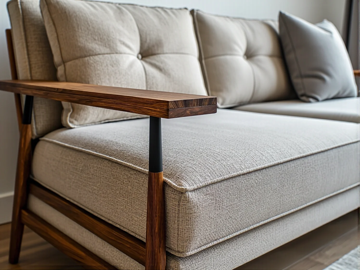 Nocna iluminacja budynku z użyciem energooszczędnych lamp LED