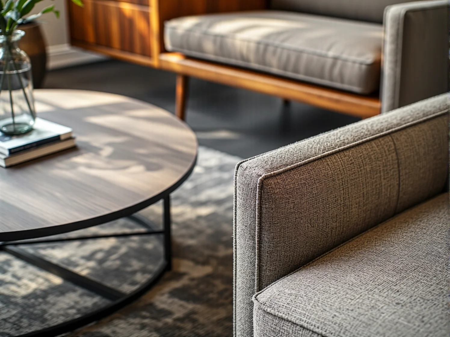 Przeszklona witryna glamour eksponująca eleganckie dodatki w salonie.