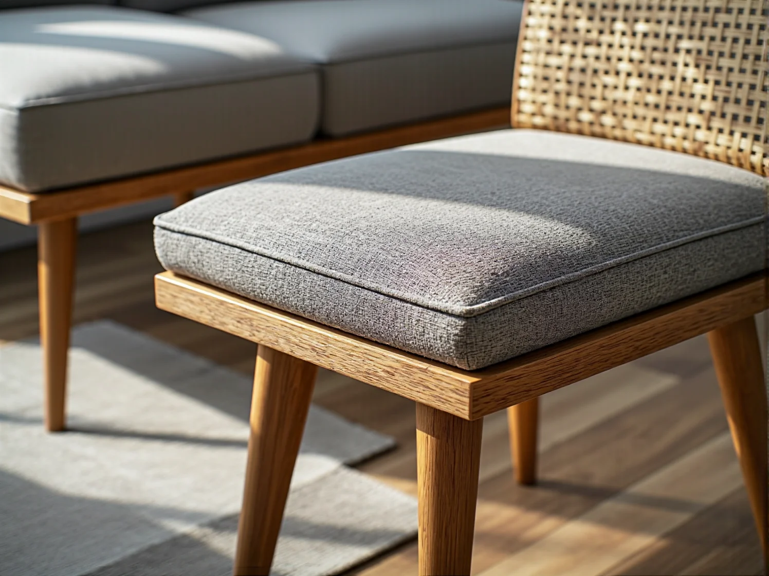 Praktyczny rozkładany stół w nowoczesnej małej przestrzeni