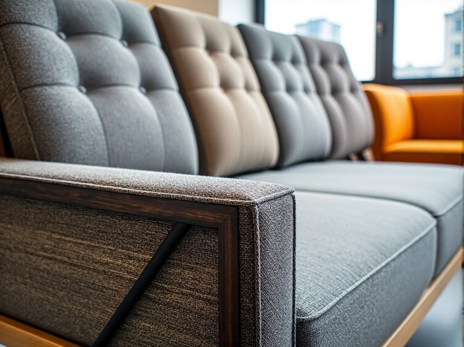 Prestiżowa sala konferencyjna z dębowym stołem i wygodnymi krzesłami. Eleganckie meble biurowe.