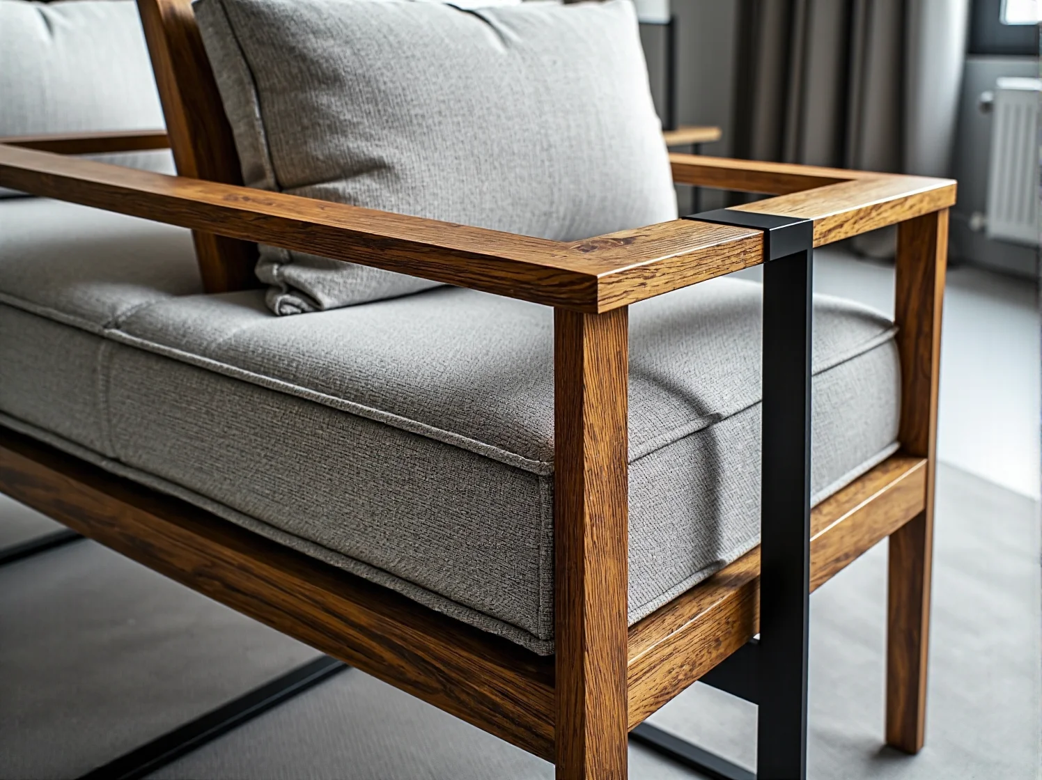 Wygodna sofa na taras wykonana w całości z materiałów z recyklingu