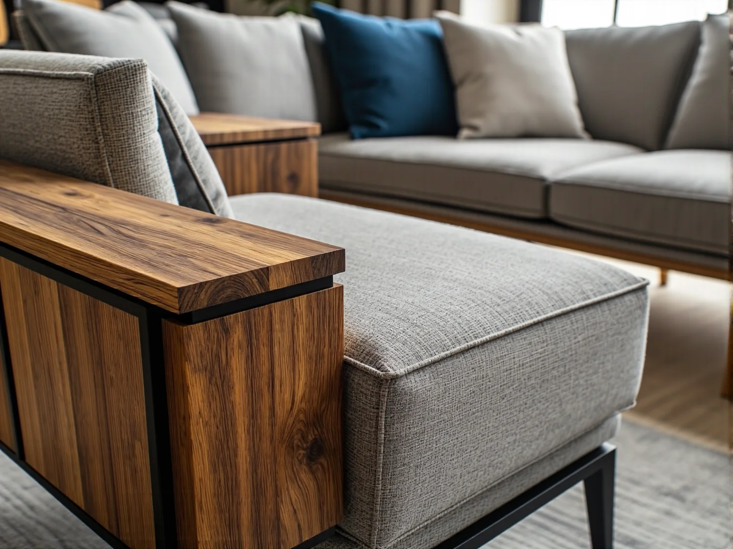 Stolik kawowy z palet w nowoczesnej aranżacji ekologicznego salonu