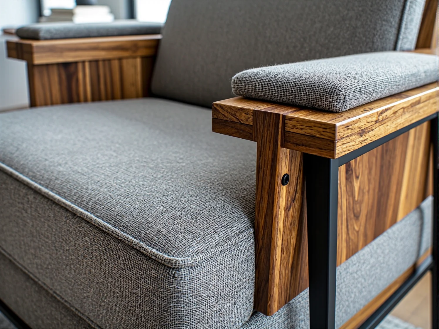 Stylowy stolik kawowy z ukrytymi szufladami na podręczne akcesoria i książki.