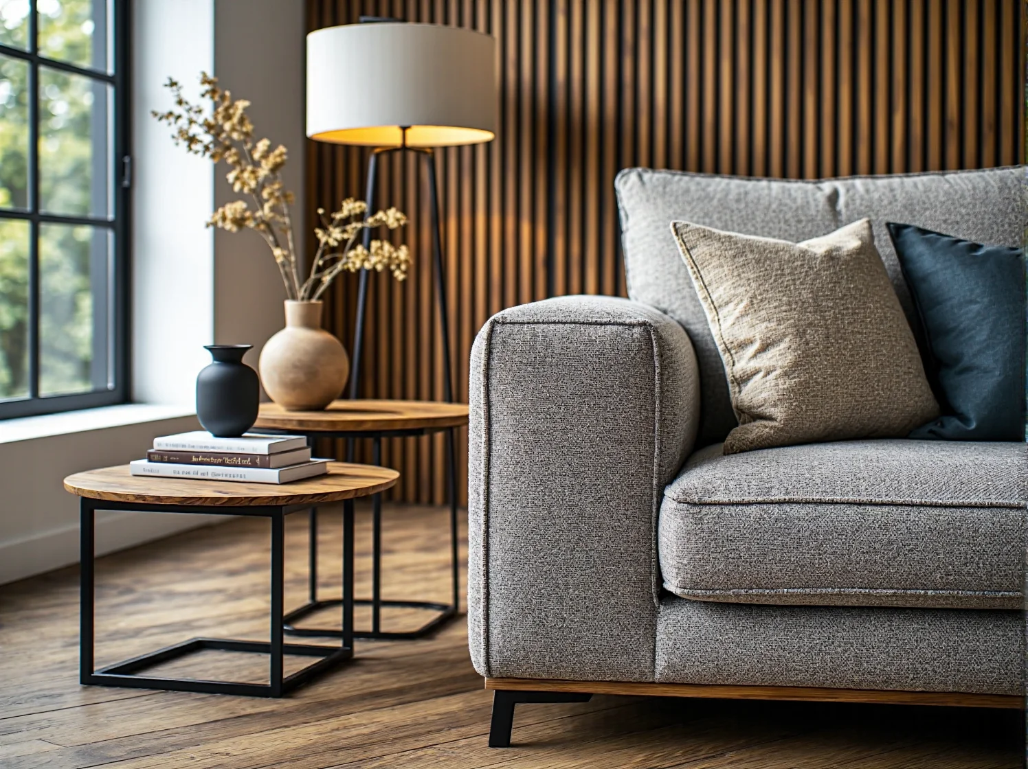 Zimna barwa światła w lampach elewacyjnych na białym tynku