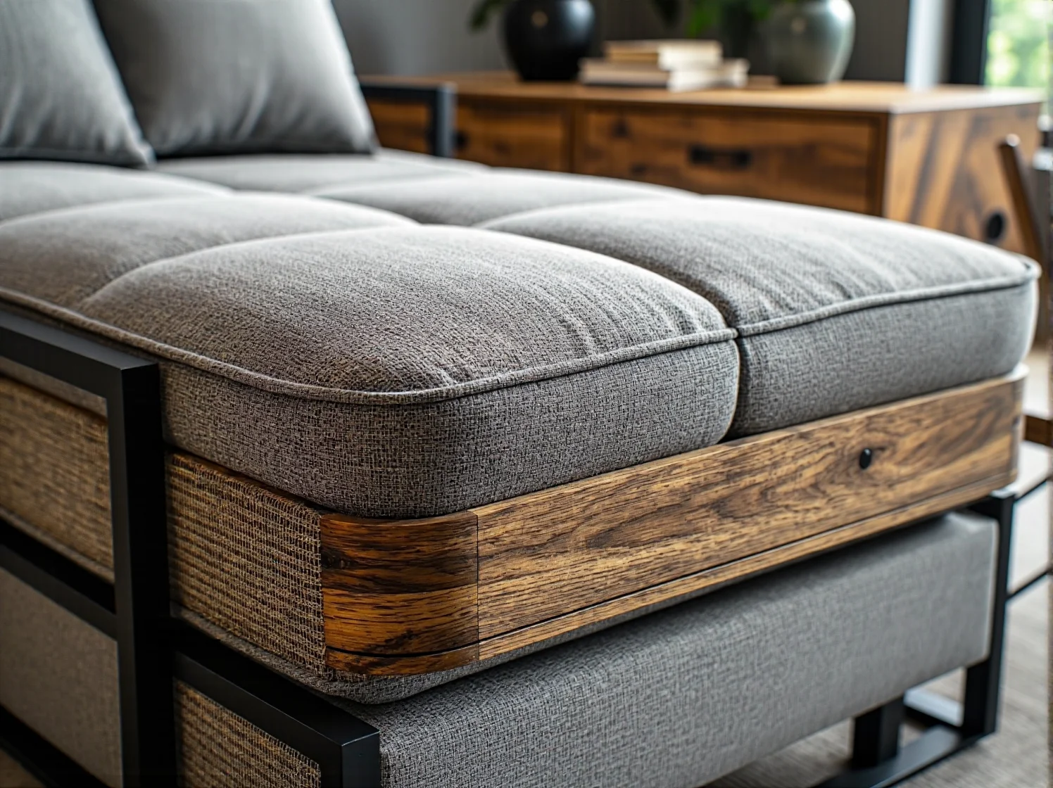 Zrównoważone materiały i ekologiczne dodatki w surowym salonie